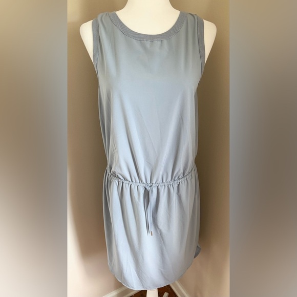 Athleta ST Light Gray Blue Rincon Tank Dress - Picture 6 of 6
